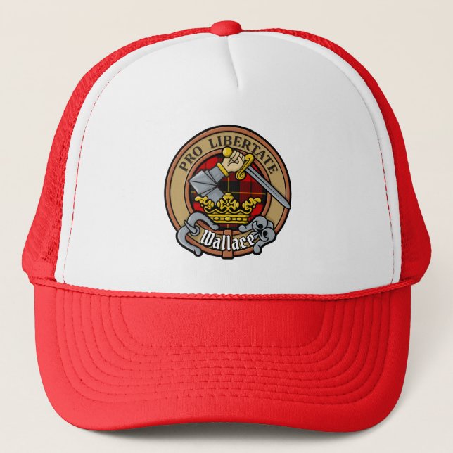 Clan Wallace Crest Trucker Hat (Front)