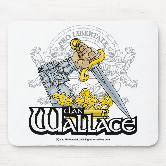Clan Wallace Mouse Mat (Front)