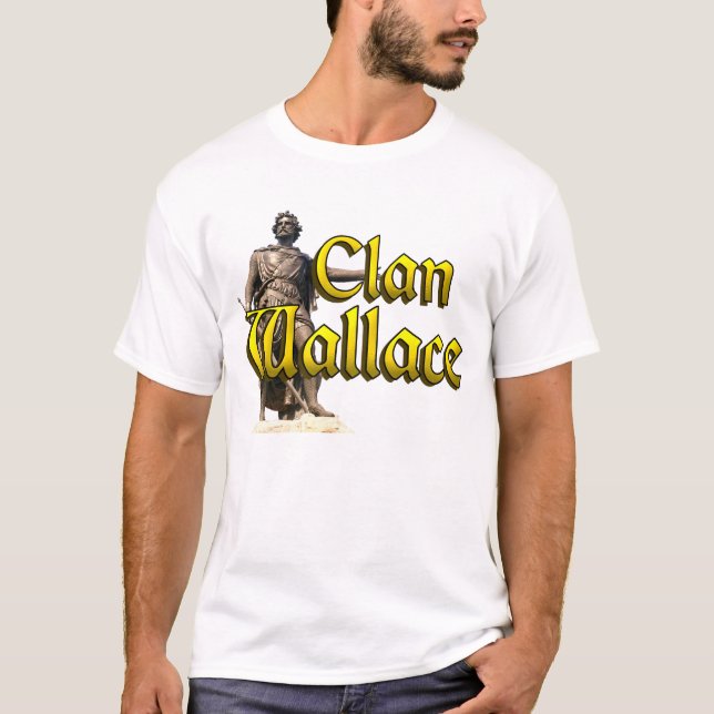 Clan Wallace Scottish Freedom Shirt (Front)