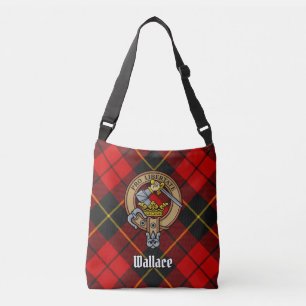 Clan Wallace Tartan Crossbody Bag