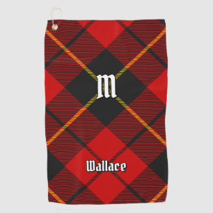 Clan Wallace Tartan Golf Towel