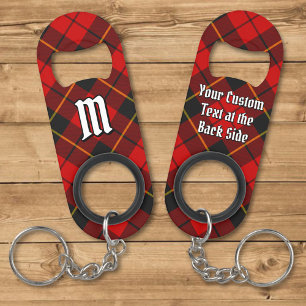 Clan Wallace Tartan Keychain Bottle Opener