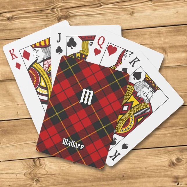Clan Wallace Tartan Playing Cards (Creator Uploaded)