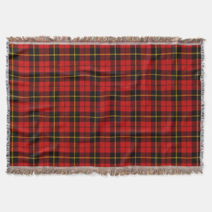 Clan Wallace Tartan Throw Blanket