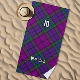 Clan Wardlaw Tartan Beach Towel