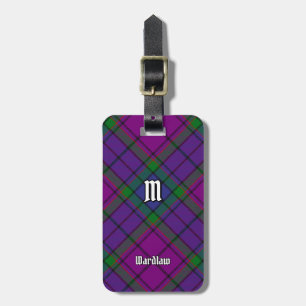 Clan Wardlaw Tartan Luggage Tag