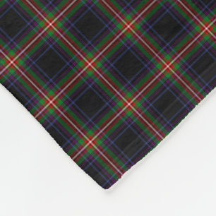 Clan Watt Tartan Fleece Blanket