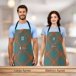 Clan Wilson Ancient Tartan Apron<br><div class="desc">Clan Wilson traditional tartan with ancient colours. Seamless pattern. Custom text and monogram.</div>