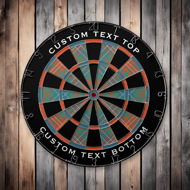 Clan Wilson Ancient Tartan Dartboard (Creator Uploaded)