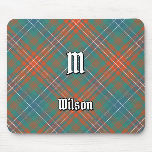 Clan Wilson Ancient Tartan Mouse Mat (Front)