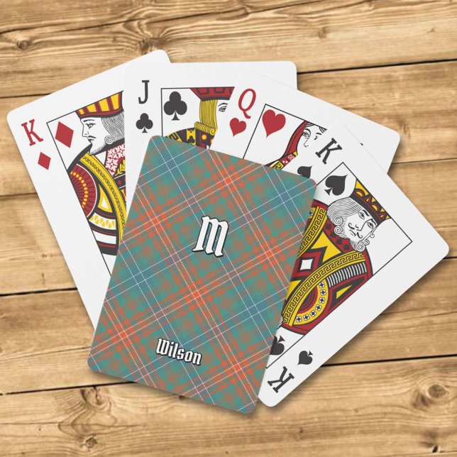 Clan Wilson Ancient Tartan Playing Cards (Creator Uploaded)