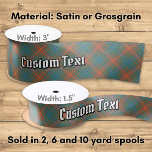 Clan Wilson Ancient Tartan Satin Ribbon