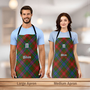 Clan Wilson Modern Tartan Apron