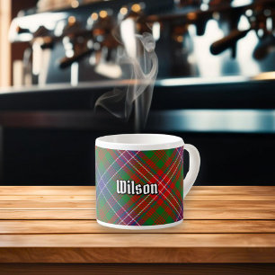 Clan Wilson Modern Tartan Espresso Cup