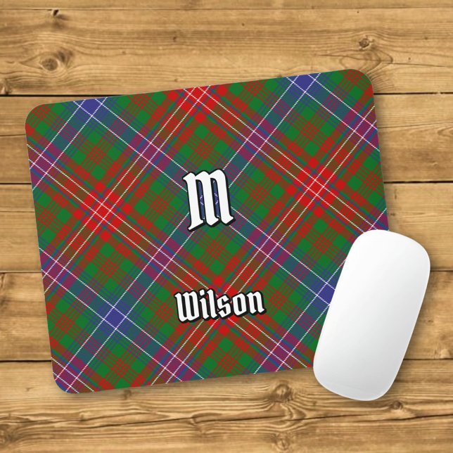 Clan Wilson Modern Tartan Mouse Mat (Creator Uploaded)