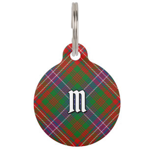 Clan Wilson Modern Tartan Pet Tag