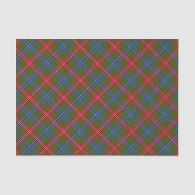 Clan Wilson Modern Tartan Tissue Paper (Front)