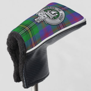Clan Wood Crest & Tartan Golf Head Cover