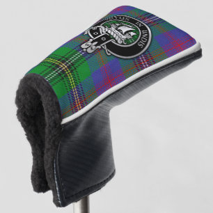 Clan Wood Crest & Tartan Golf Head Cover