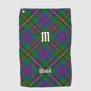 Clan Wood Tartan Golf Towel