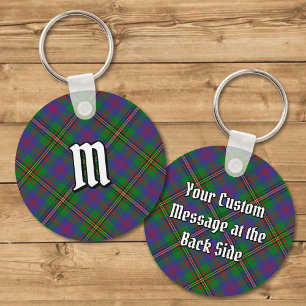Clan Wood Tartan Key Ring