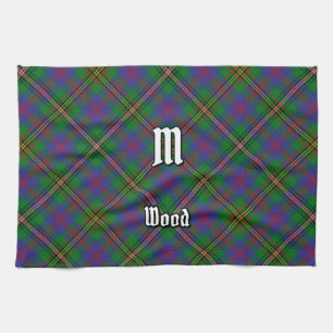 Clan Wood Tartan Tea Towel