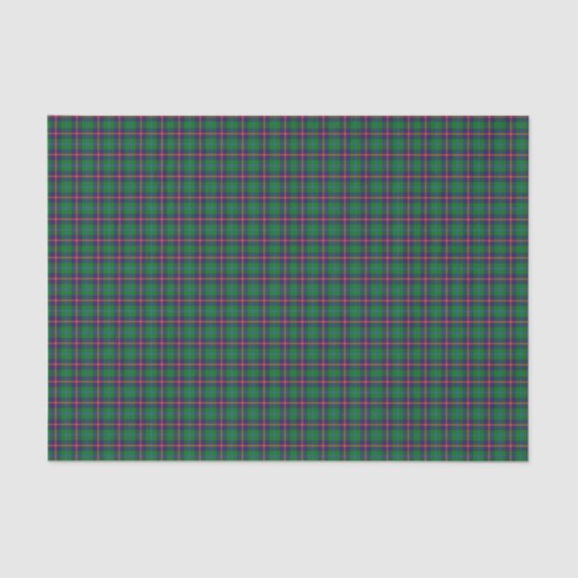 Clan Young Tartan Plaid  Tissue Paper (Front)
