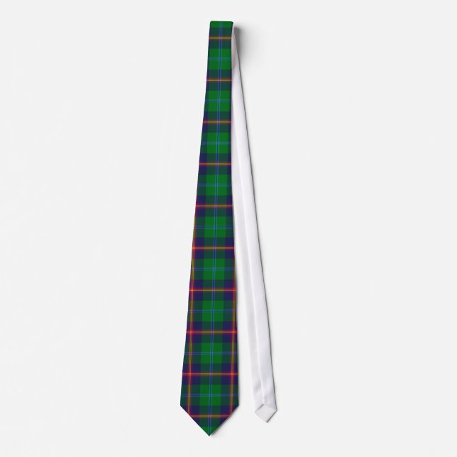 Clan Young Tartan Tie (Front)