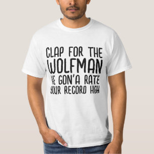 CLAP FOR THE WOLFMAN VINTAGE 1970's T-SHIRTS TEES
