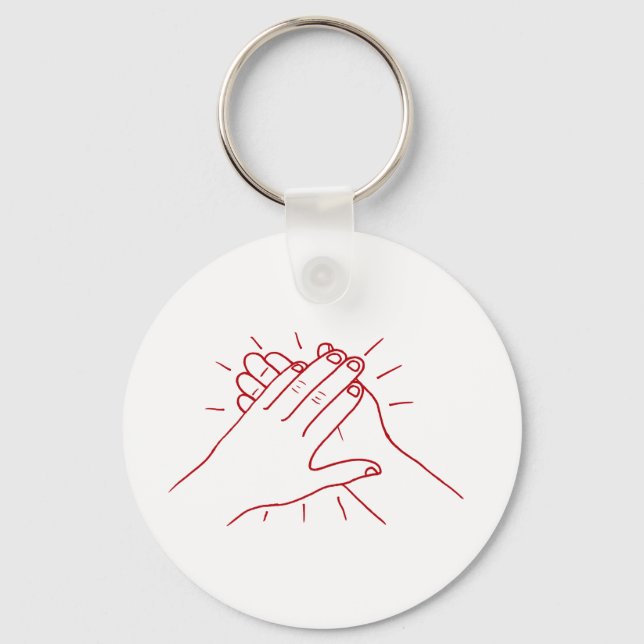 Clap Your Hands Key Ring (Front)