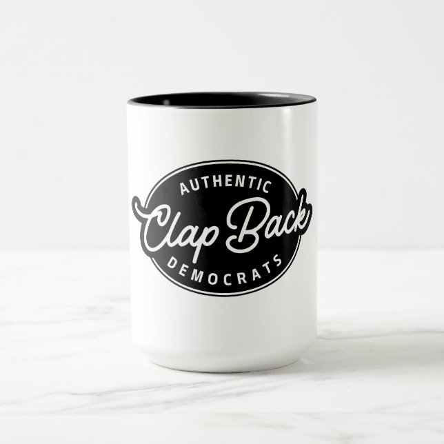 Clapback Democrats Logo Mug (Center)