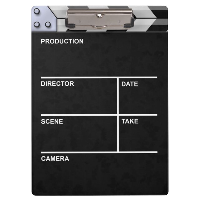 clapboard cinema clipboard (Front)