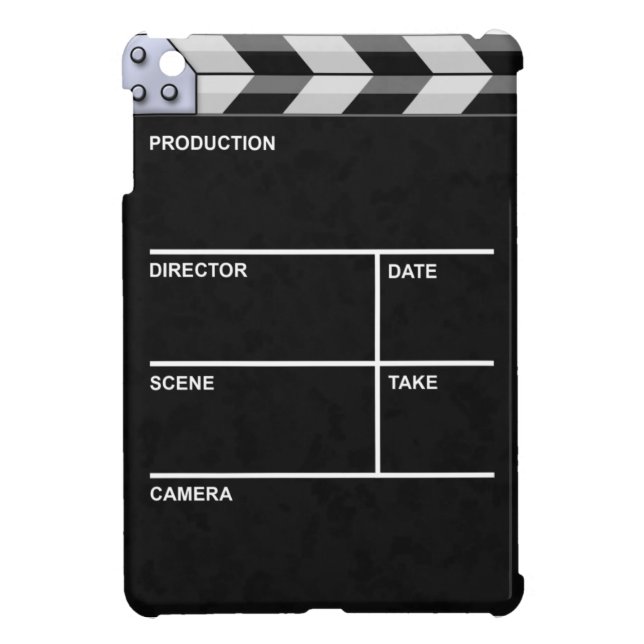 clapboard cinema iPad mini case (Back)