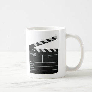 Clapboard Film Movie Slate Coffee Mug