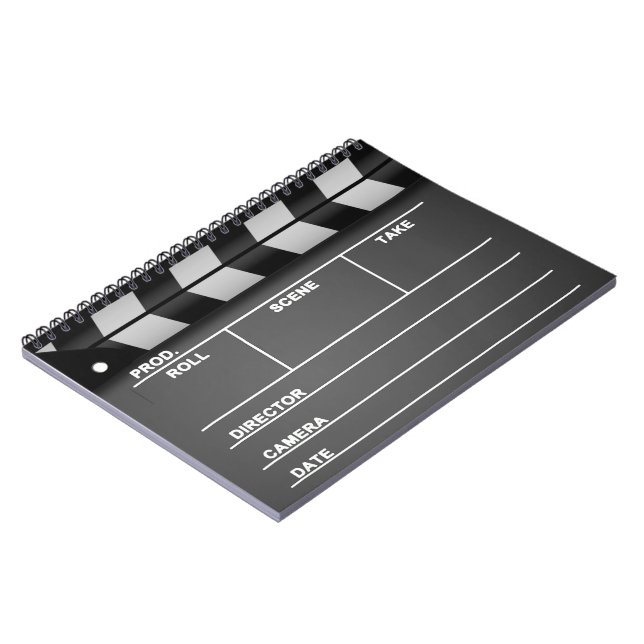 Clapboard Notebook (Left Side)