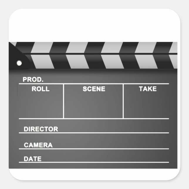 Clapboard Stickers (Front)