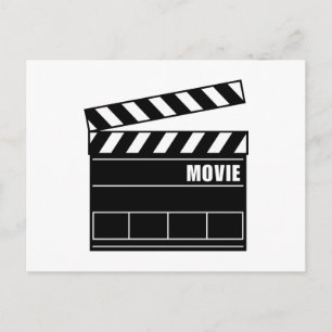 Clapper Board Postcard