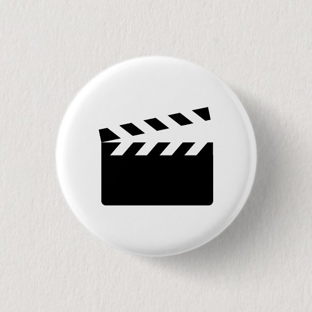 'Clapper' Pictogram Button (Front)