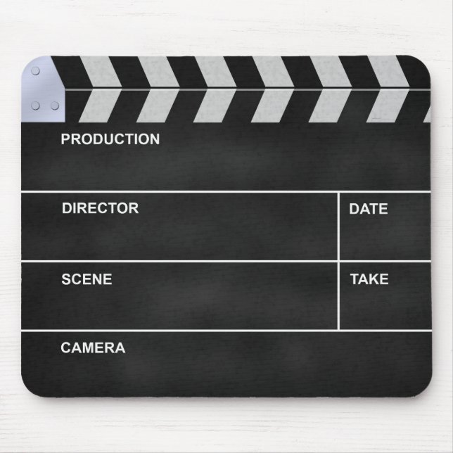 clapperboard cinema mouse mat (Front)