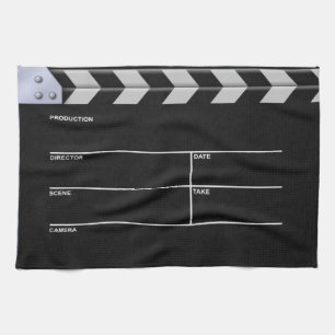 Clapperboard Cinema Tea Towel