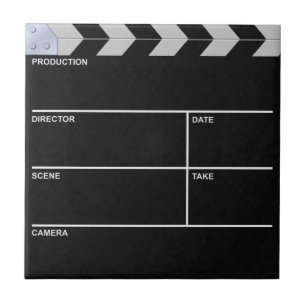 clapperboard cinema tile