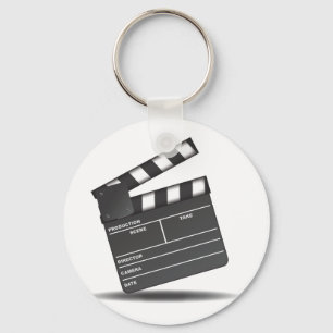 Clapperboard Key Ring
