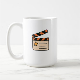 Clapperboard Movie Lover Graphic Coffee Mug