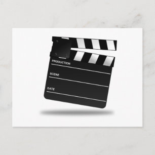 Clapperboard Postcard