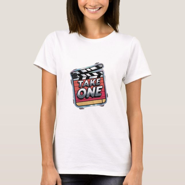 clapperboard  T-Shirt (Front)