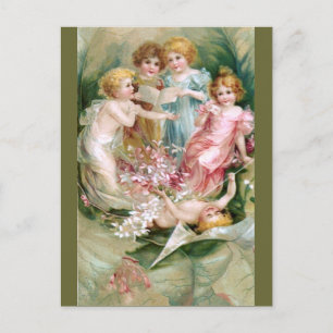 Clapsaddle: Charming Fairies 2 Postcard