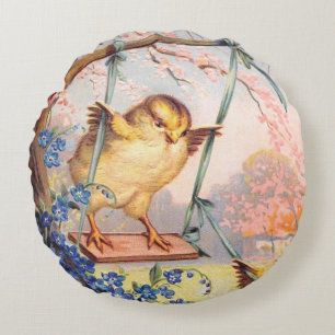 Clapsaddle: Swinging Biddy Round Cushion