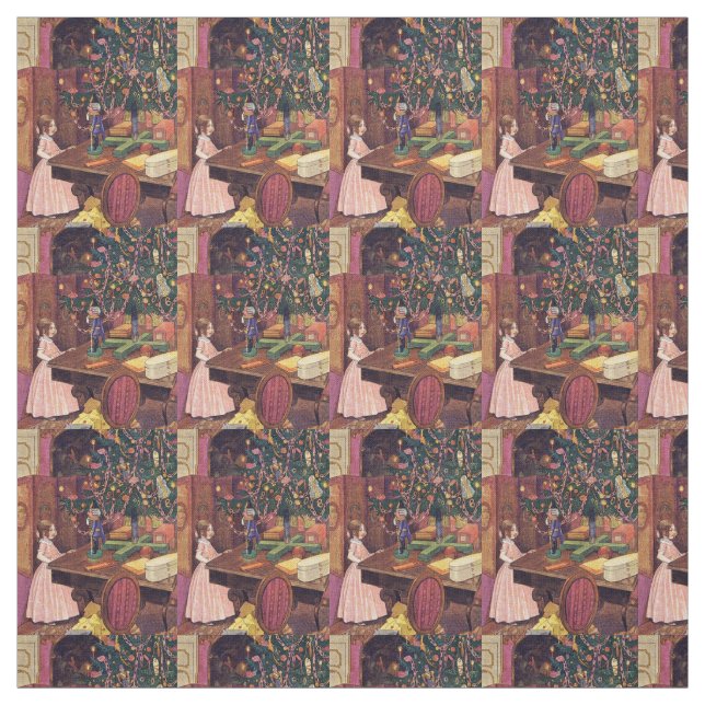 Clara and the Nutcracker Fabric (Swatch)