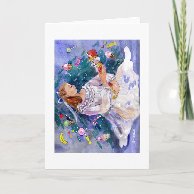 Clara and the Nutcracker Holiday Card (Front)