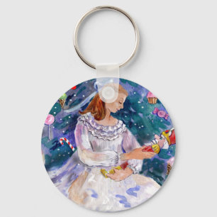 Clara and the Nutcracker Key Ring